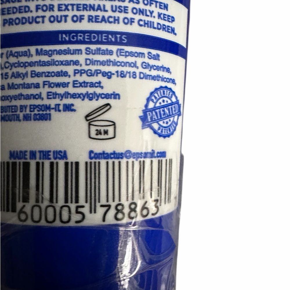 Epsom-It Soothing Muscle Lotion - Convenient packaging, apply when needed - Picture 7 of 7